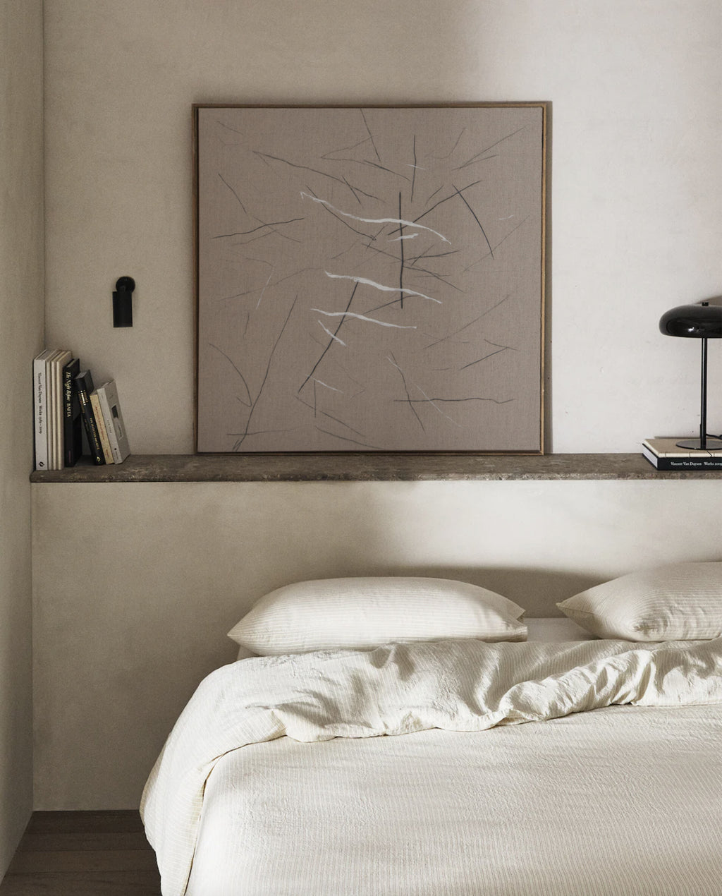 Abstract Acrylic Painting | Linen Canvas Art | Malvina O Neachtain