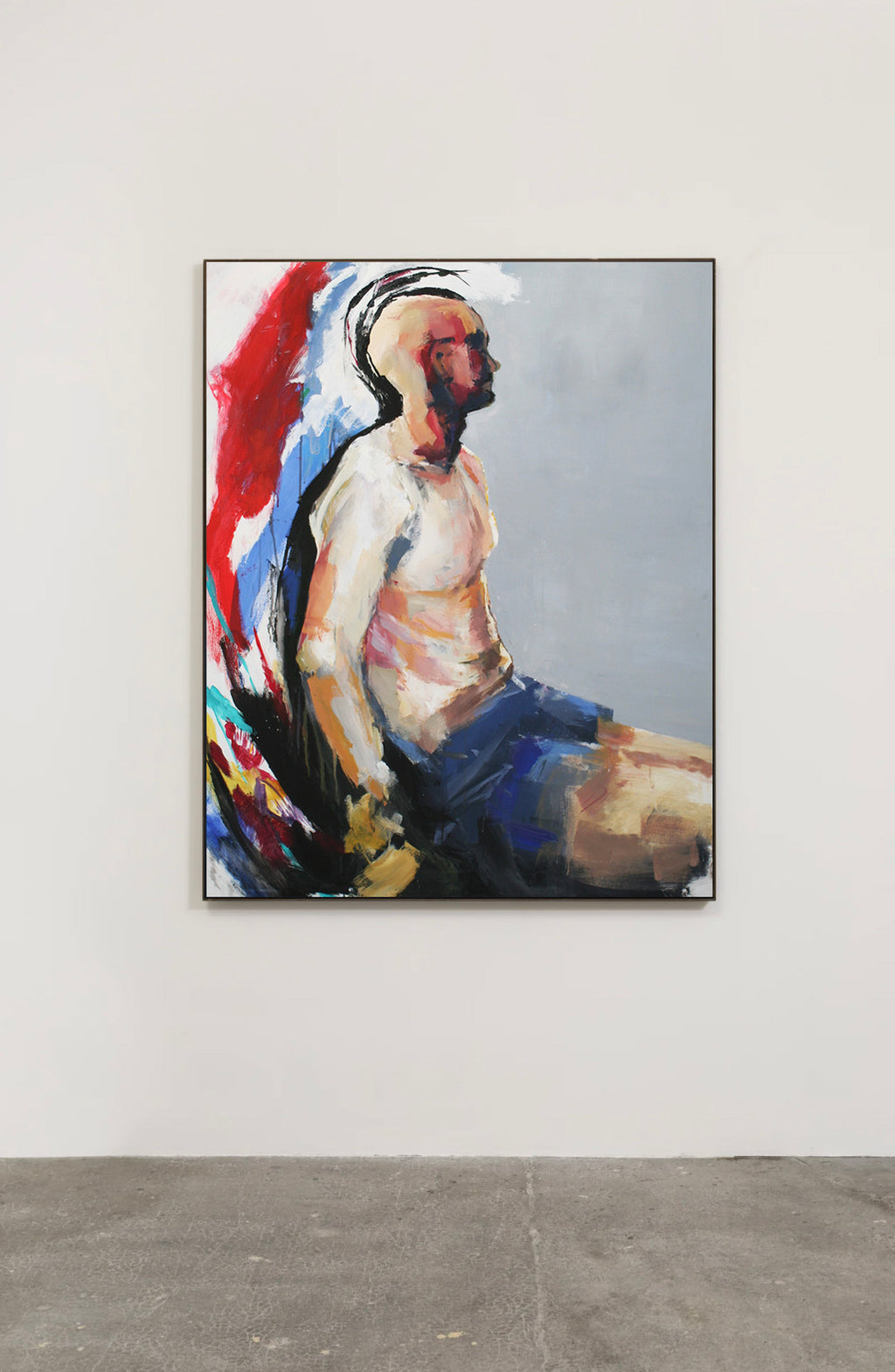 Sitting Man Art | Figurative Art Sculpture | Malvina O Neachtain