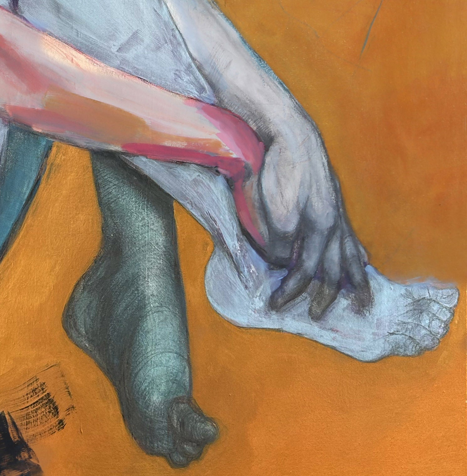 Figurative Art | Abstract Women Paintings | Malvina O Neachtain