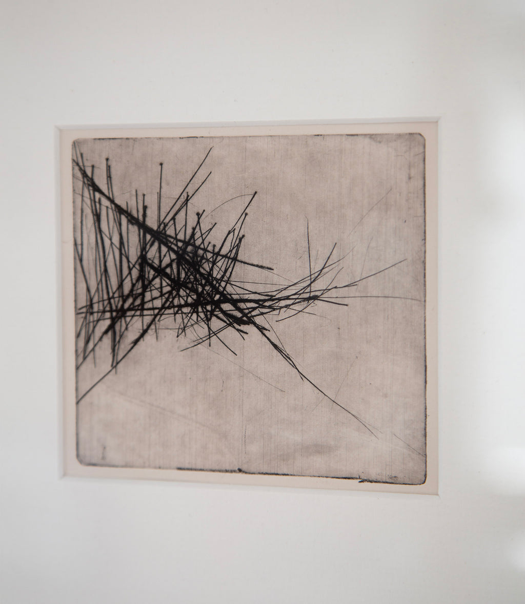 Limited Edition Abstract Etching Print