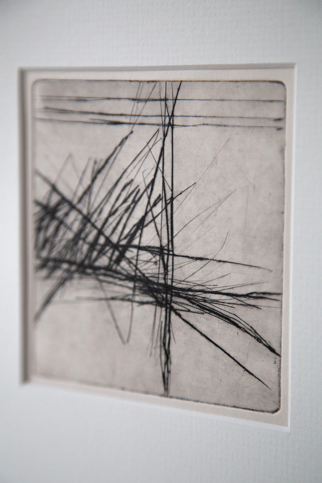 Abstract Etching Print | Limited Edition Art | Malvina O Neachtain