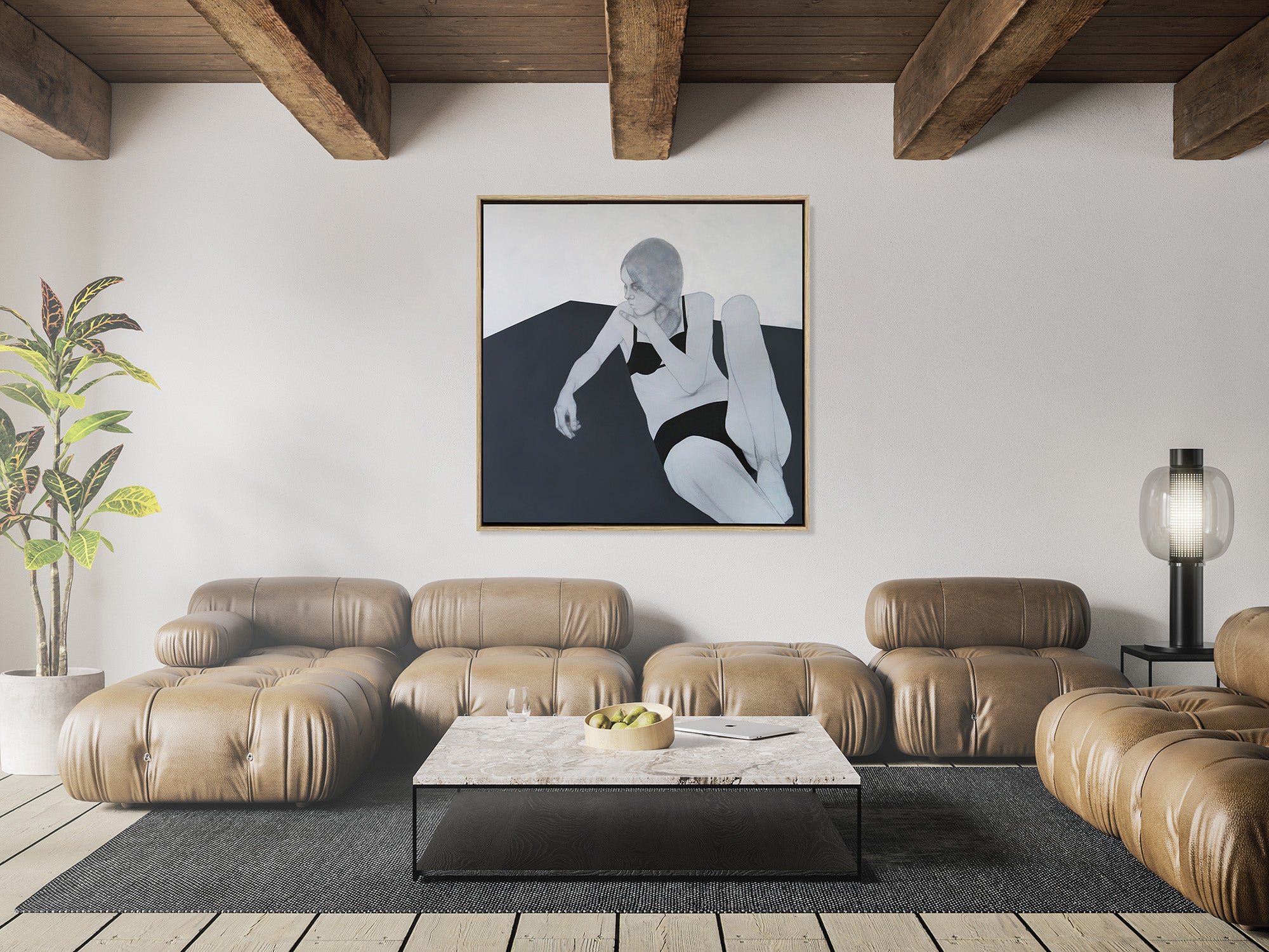 Figurative Painting | Woman Portrait Art | Malvina O Neachtain