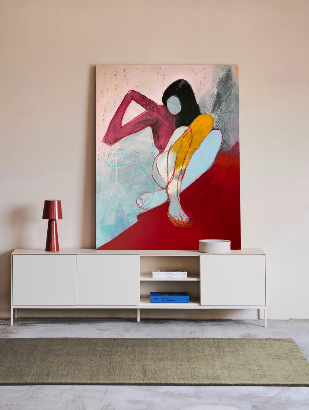 Abstract Figurative Painting | Malvina O Neachtain