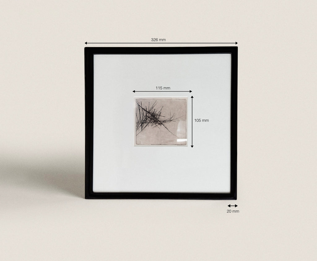 Limited Edition Abstract Etching Print