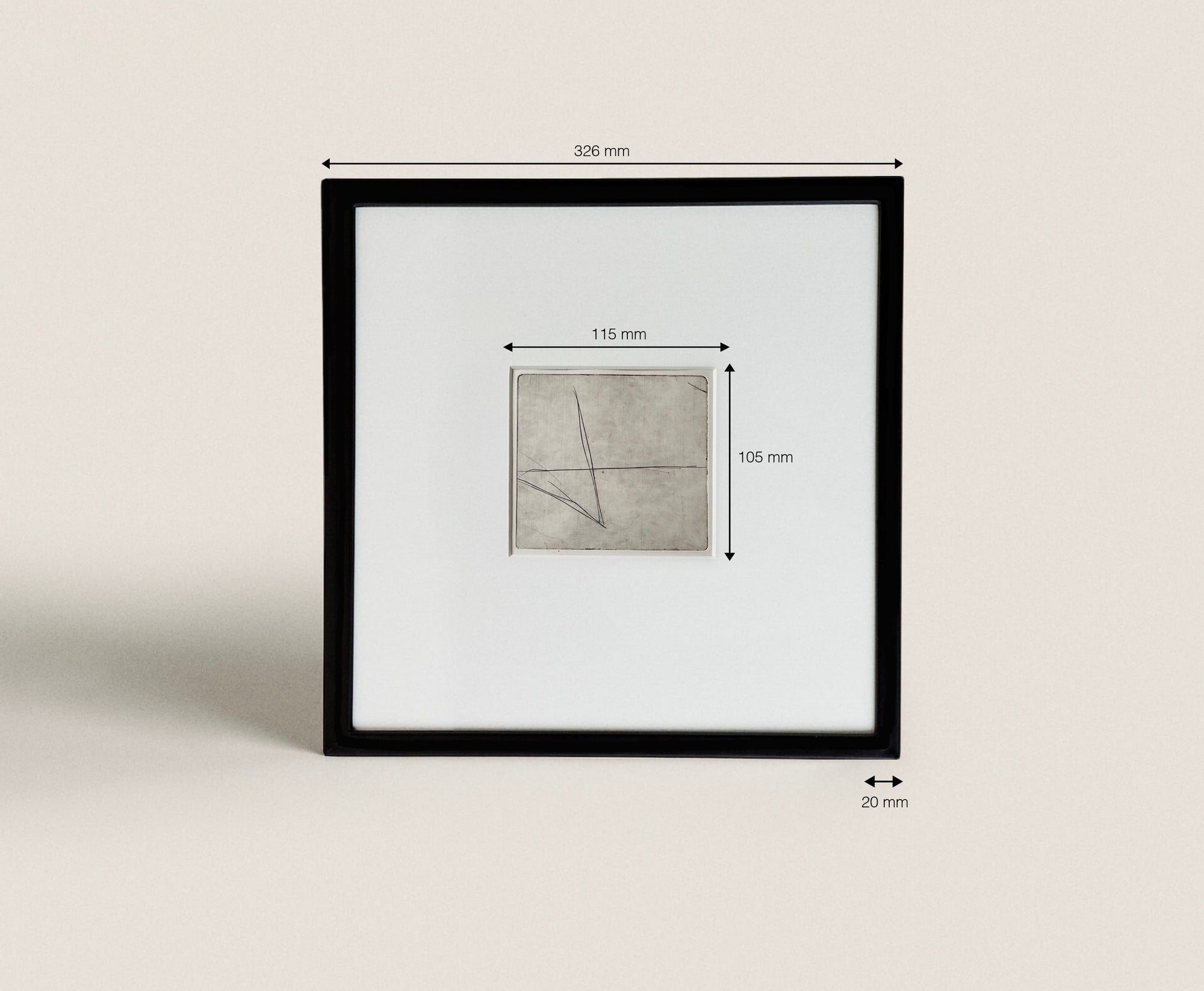 Limited Edition Abstract Etching Print II