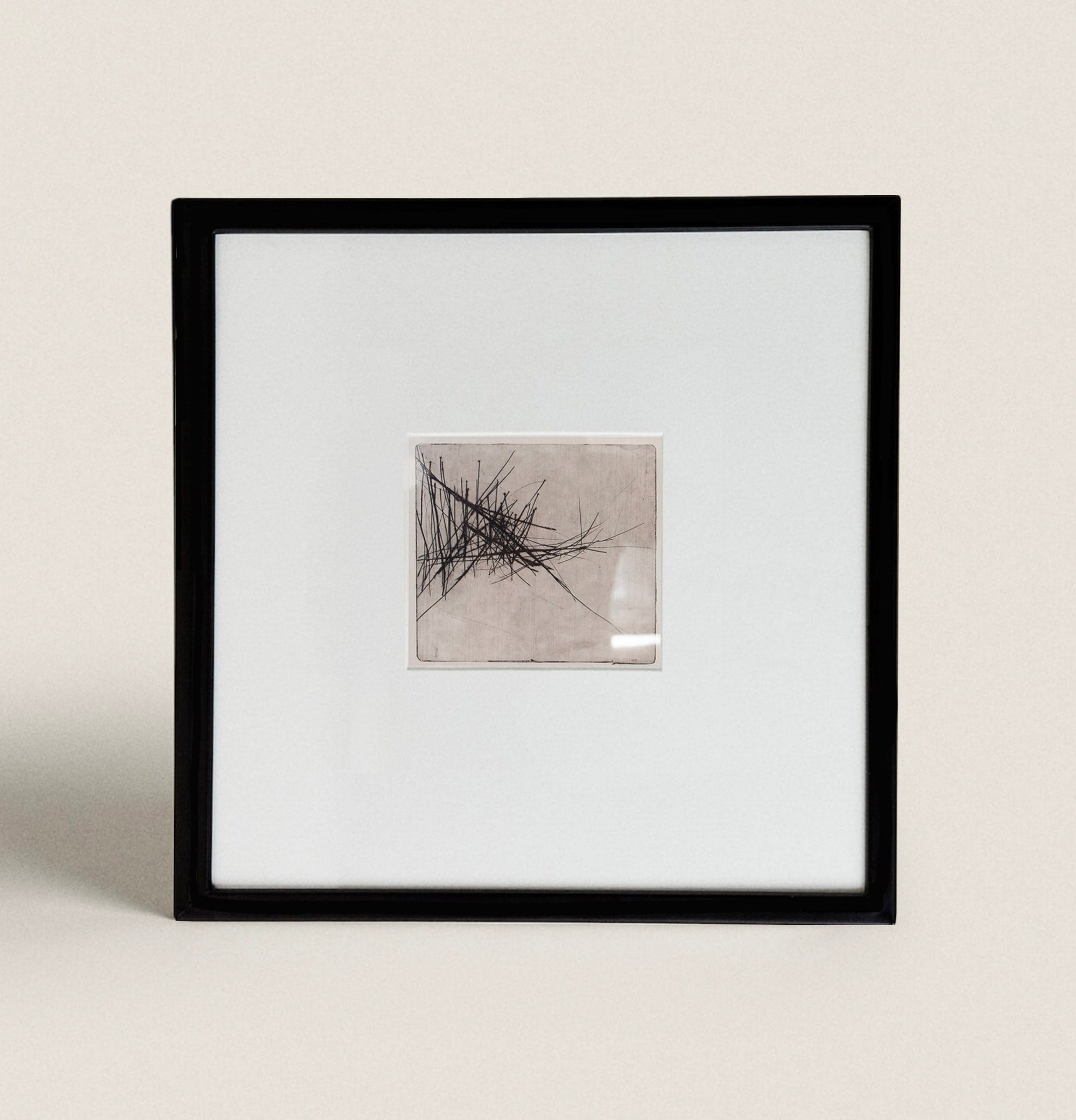 Limited Edition Abstract Etching Print