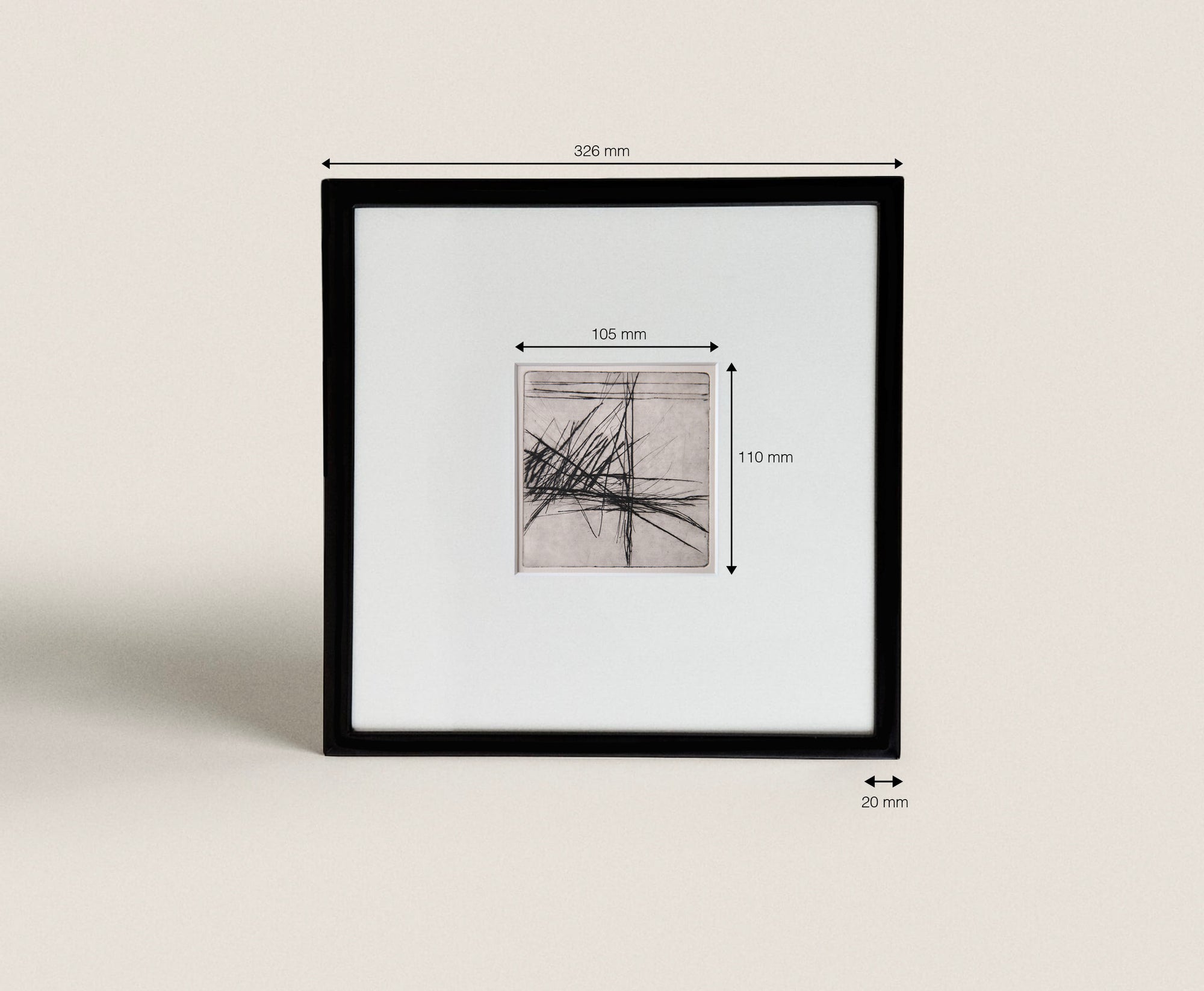 Limited Edition Abstract Etching Print III