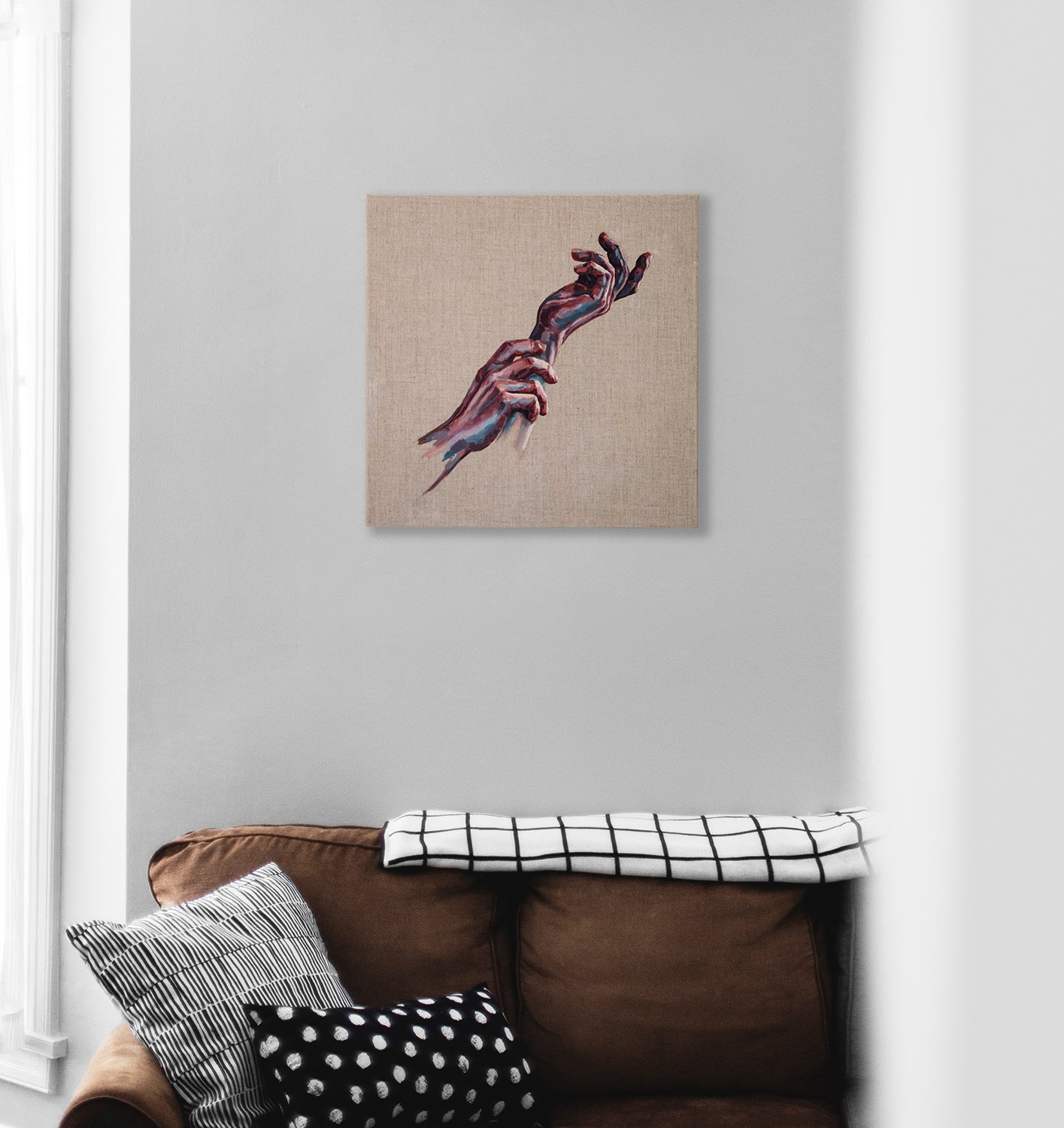 Hands Oil Painting | Hands Painting | Malvina O Neachtain