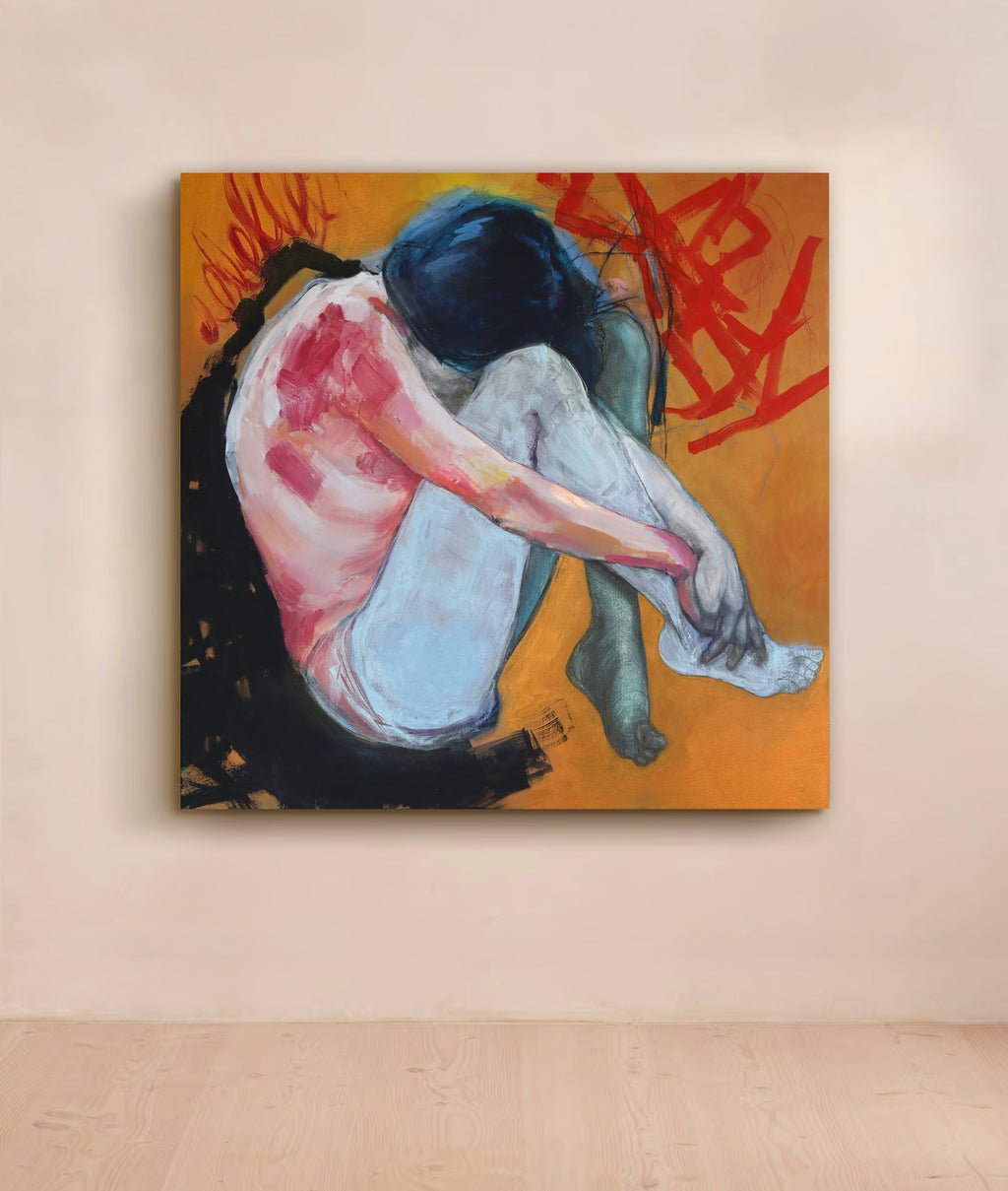 Figurative Art | Abstract Women Paintings | Malvina O Neachtain