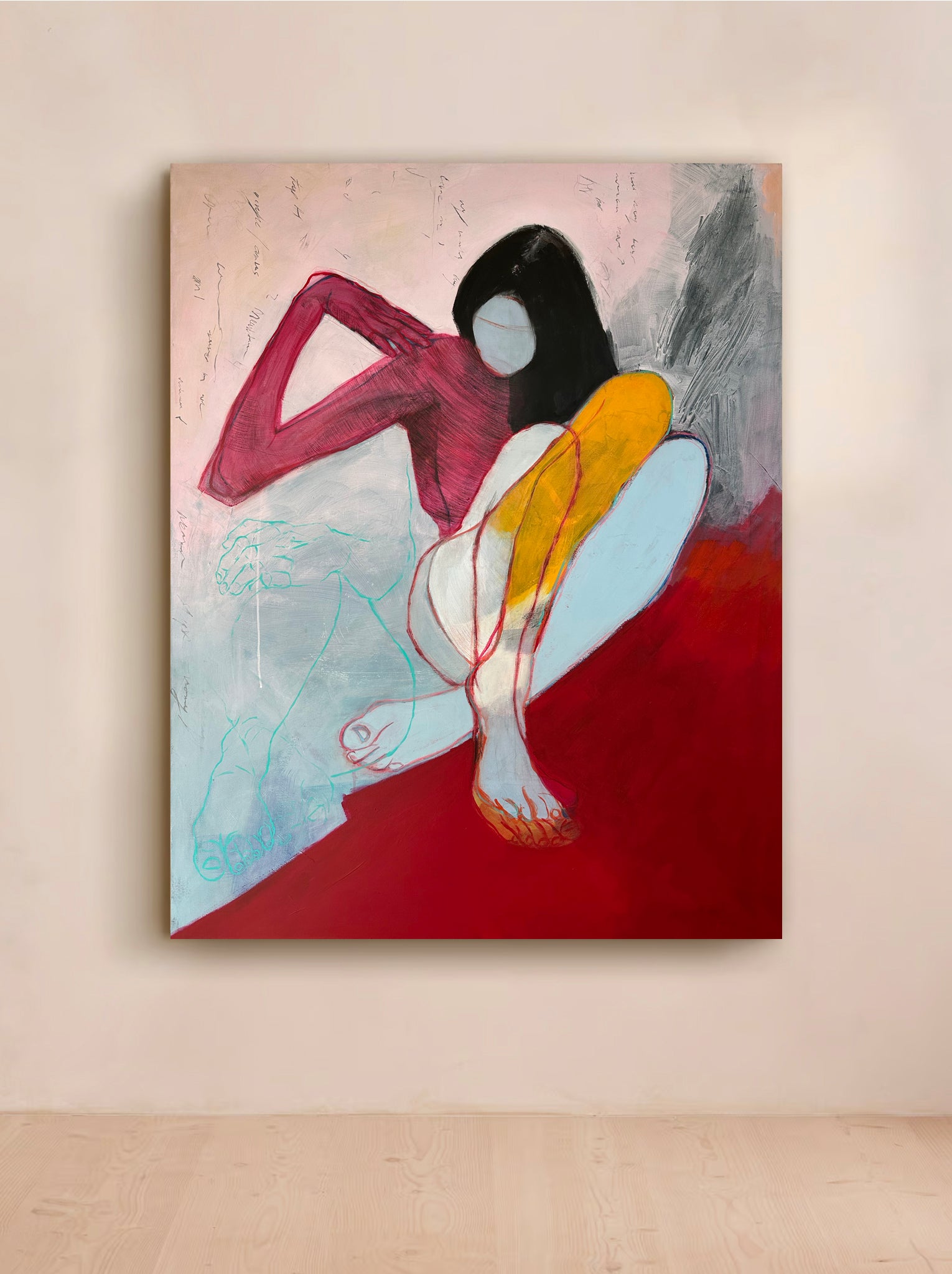 Abstract Figurative Painting | Malvina O Neachtain